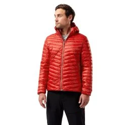 Craghoppers Mens Expolite Hooded Padded Jacket (Black/Magma Orange) -jacket shop k9289eb5131d1a40594d3daf3008cd9fc