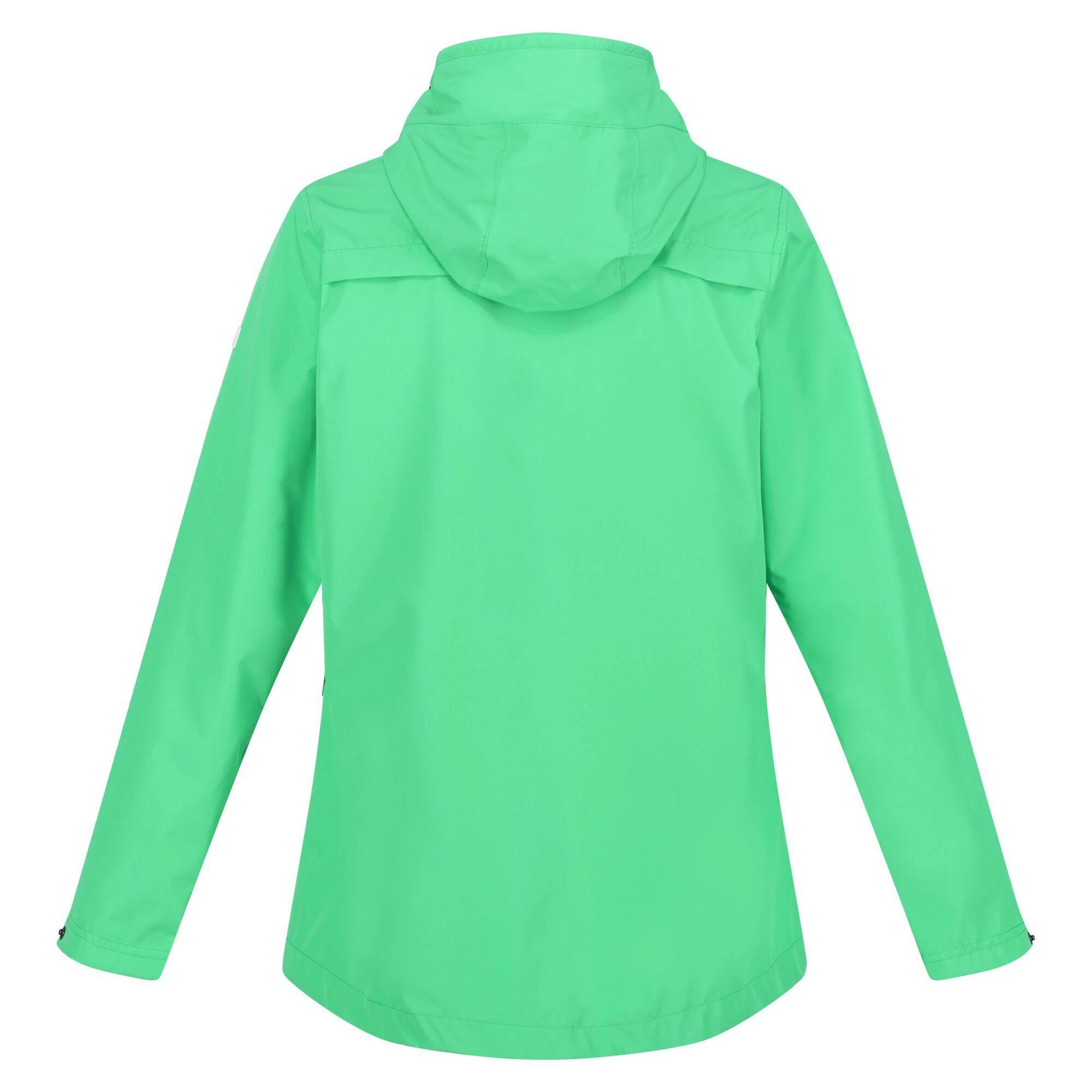 Regatta Womens/Ladies Bayarma Lightweight Waterproof Jacket (Vibrant Green) 4 Regatta Womens/Ladies Bayarma Lightweight Waterproof Jacket (Vibrant Green) - Image 2