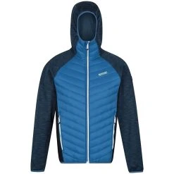 Regatta Mens Andreson VI Hybrid Padded Jacket (Blue/Moonlight Denim)