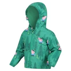 Regatta Childrens/Kids Muddy Puddle Dinosaur Peppa Pig Waterproof Jacket (Jellybean 9 Regatta Childrens/Kids Muddy Puddle Dinosaur Peppa Pig Waterproof Jacket (Jellybean -jacket shop k976a40f5d28fd212bc85a63ee5fbfb52