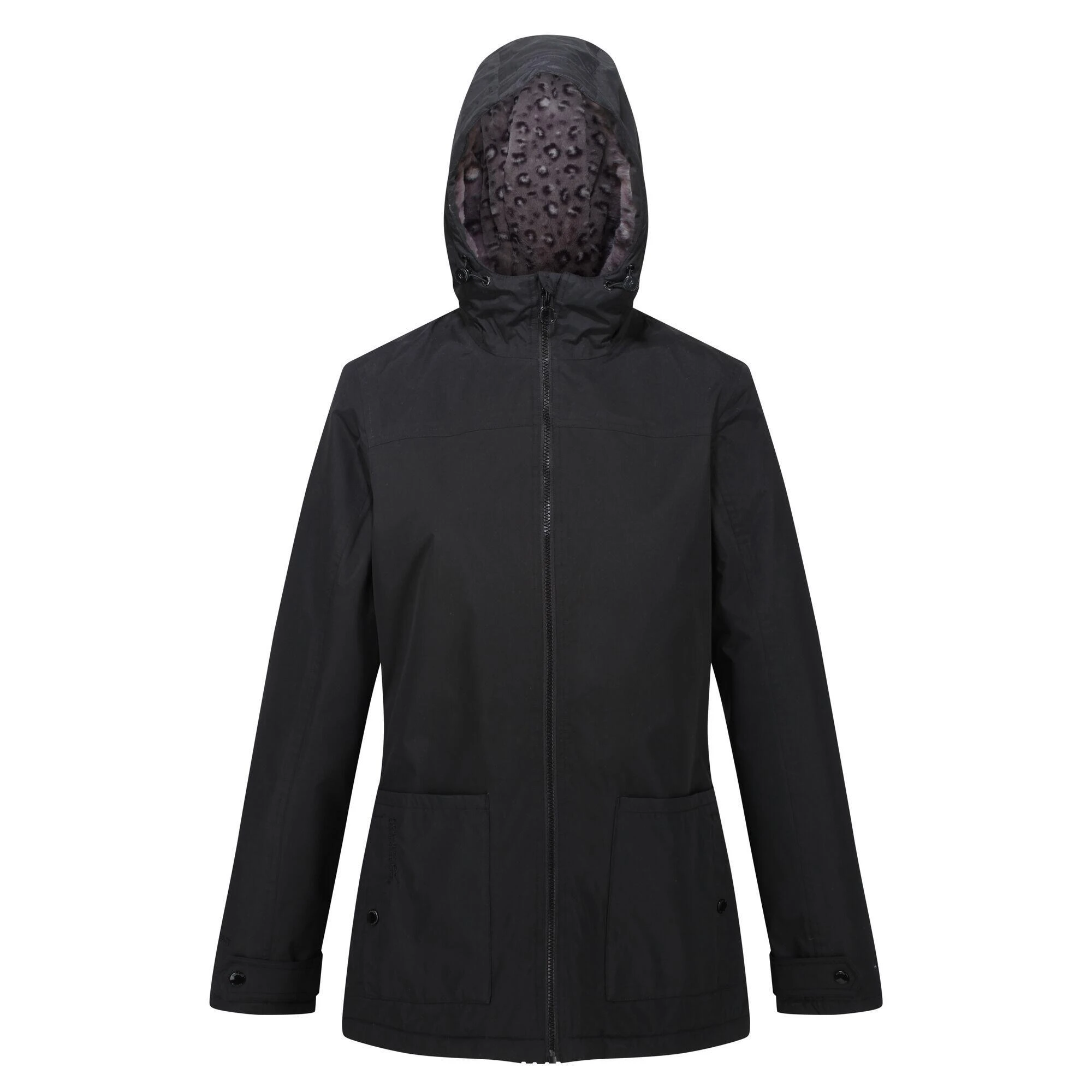 Regatta Womens/Ladies Bergonia II Hooded Waterproof Jacket (Molten Red) 28 Regatta Womens/Ladies Bergonia II Hooded Waterproof Jacket (Molten Red) - Image 26