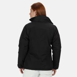 Regatta Womens/Ladies Beauford Insulated Waterproof Windproof Performance Jacket (Black) -jacket shop k9a1c1b18d2f37ad5adbb4741bdd0b303