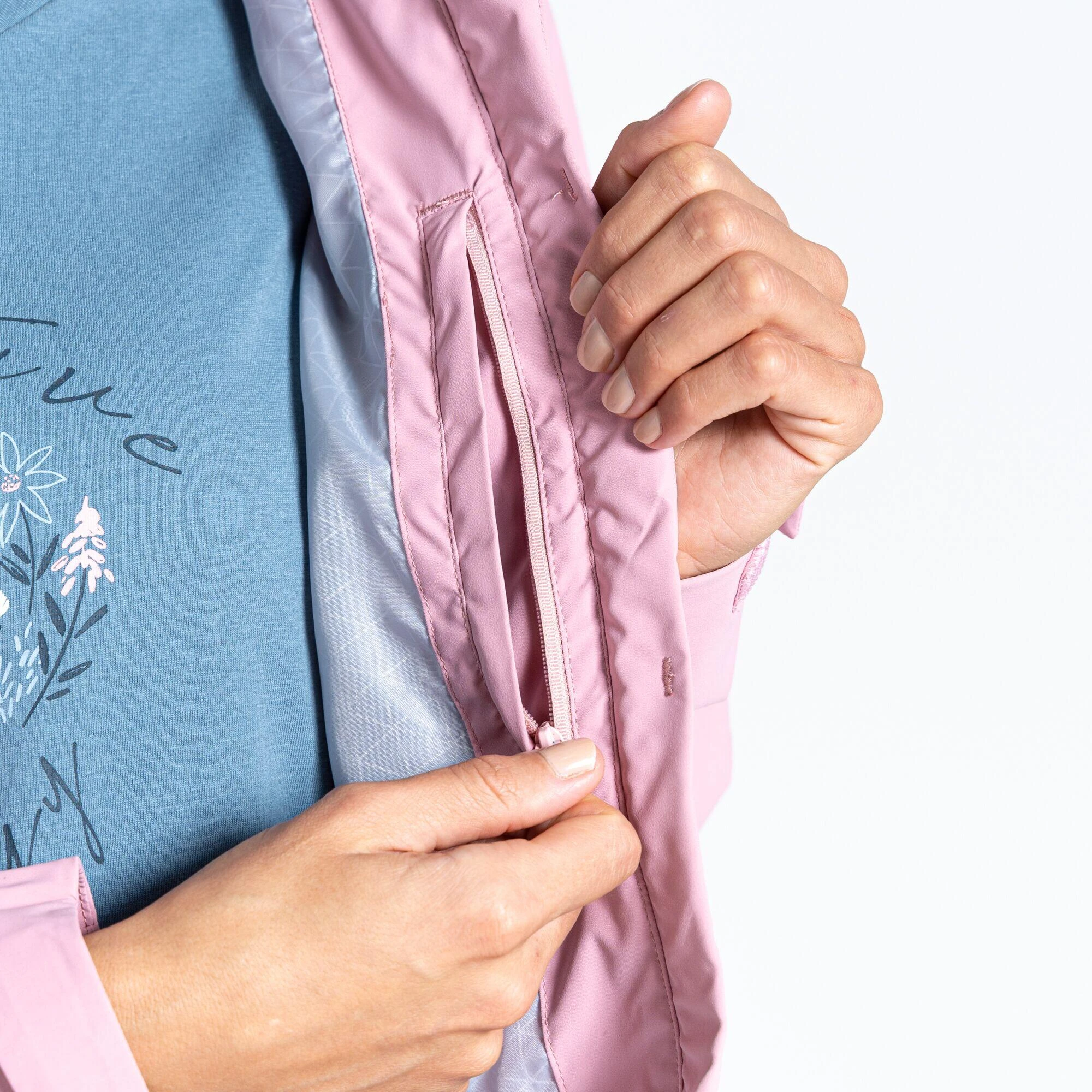 Dare 2b Womens/Ladies Switch Up Recycled Waterproof Jacket (Meadowbrook Green) 22 Dare 2b Womens/Ladies Switch Up Recycled Waterproof Jacket (Meadowbrook Green) - Image 20