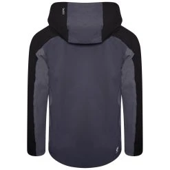 Dare 2b Womens/Ladies Waterproof Jacket (Black/Dark Storm Grey) -jacket shop k9ae21b2f135eccbd581dde88f4345b4e