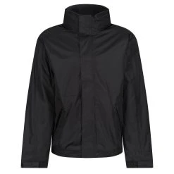 Regatta Mens Eco Dover Waterproof Insulated Jacket (Black/Ash)