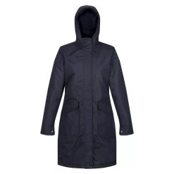 Regatta Womens/Ladies Romine Waterproof Parka (Black) -jacket shop k9b8d0211967d53cd7b4cdf03e2574e2d