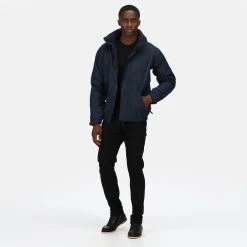 Regatta Mens Eco Dover Waterproof Insulated Jacket (Black/Ash) -jacket shop k9be623362e5627fe4a07ea116f144172