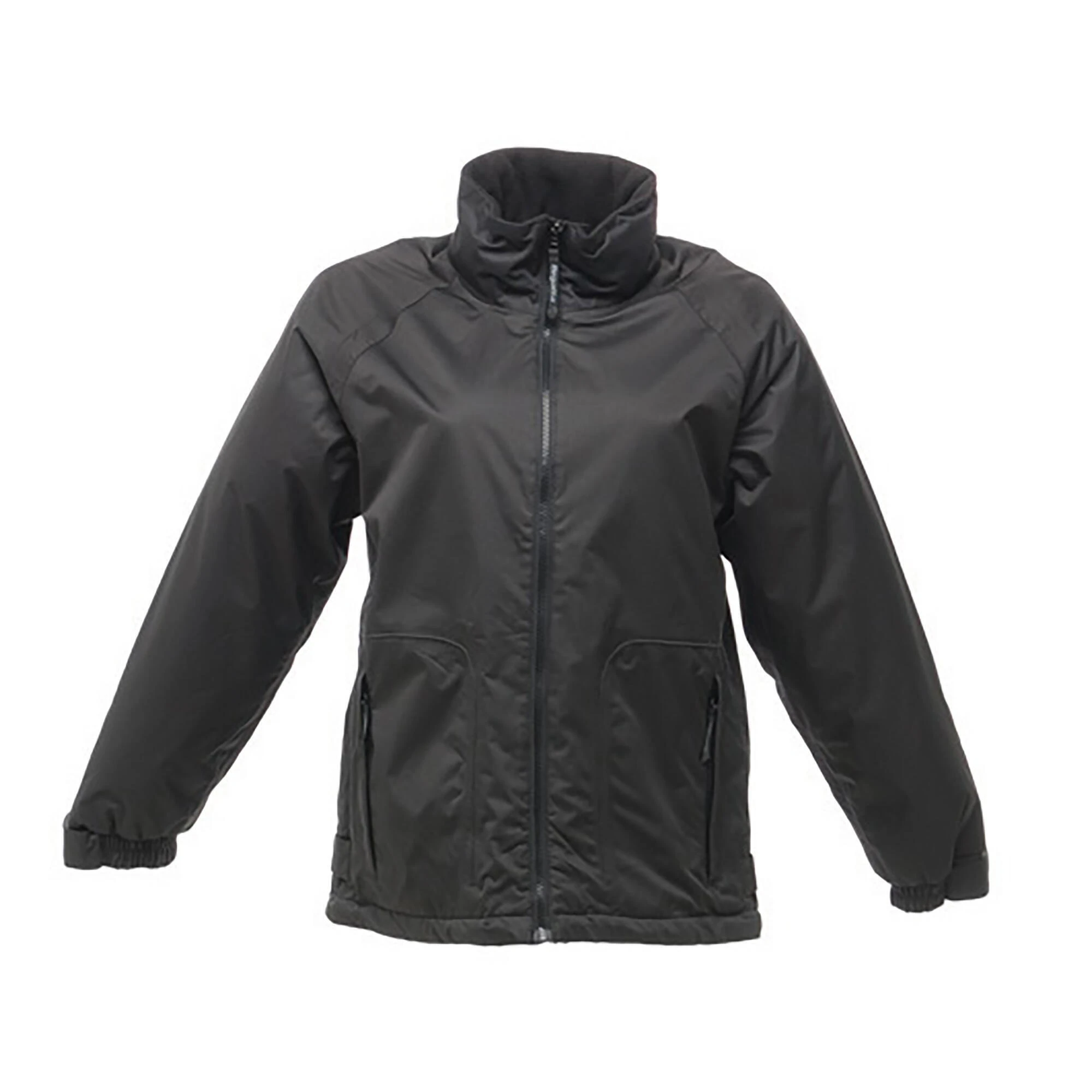 Regatta Great Outdoors Womens/Ladies Waterproof Zip Up Jacket (Black) 3 Regatta Great Outdoors Womens/Ladies Waterproof Zip Up Jacket (Black)