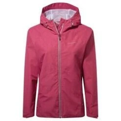 Craghoppers Womens/Ladies Salina Waterproof Jacket (Watermelon) -jacket shop k9e367635a4560dc7220da3f333483852