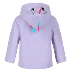Regatta Childrens/Kids Unicorn Waterproof Jacket (Lilac) -jacket shop k9f91fafda2d07bf68f03eda8f92dd9e1