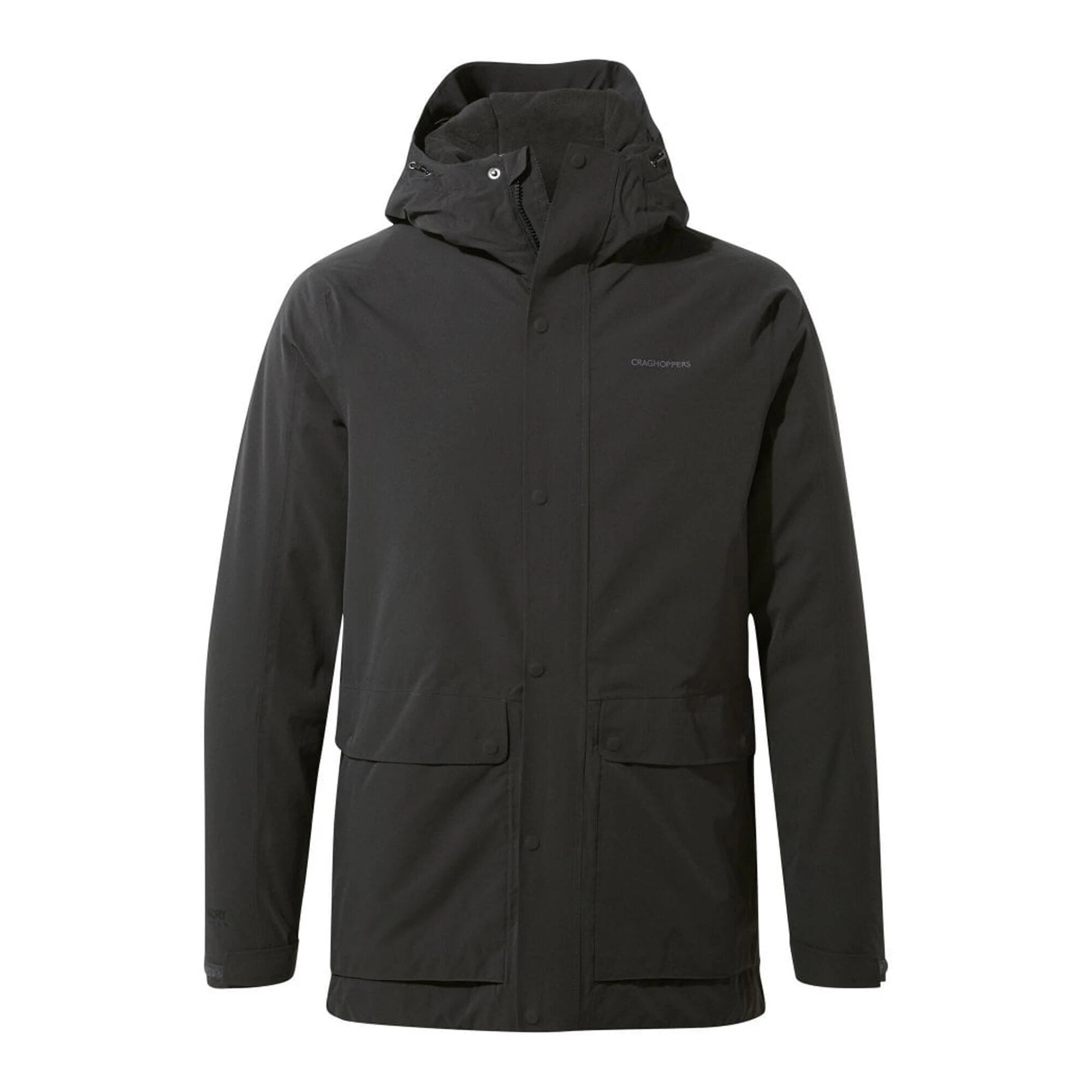 Craghoppers Mens Lorton Waterproof Jacket (Coast Grey) 3 Craghoppers Mens Lorton Waterproof Jacket (Coast Grey)