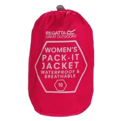 Regatta Womens/Ladies Pk It Jkt III Waterproof Hooded Jacket (Dark Cerise) -jacket shop ka0de346dc8398b9116d3c9210b4a1eb1