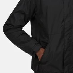 Regatta Mens Eco Dover Waterproof Insulated Jacket (Black/Ash) -jacket shop ka2587ec5c4044767cd96a99f2cdea2bb