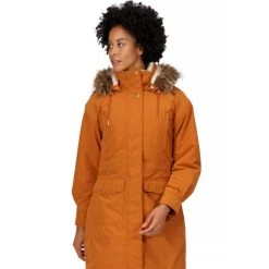 Regatta Womens/Ladies Shiloh Faux Fur Trim Parka (Black) -jacket shop ka704a87195d0782ee0646d9f5793961d