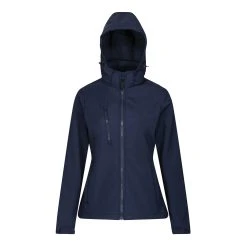 Regatta Womens/Ladies Venturer 3 Layer Membrane Soft Shell Jacket (French Blue/Navy) 30 Regatta Womens/Ladies Venturer 3 Layer Membrane Soft Shell Jacket (French Blue/Navy) -jacket shop ka7af112b1cd16fe88f5107b6136ba6fc