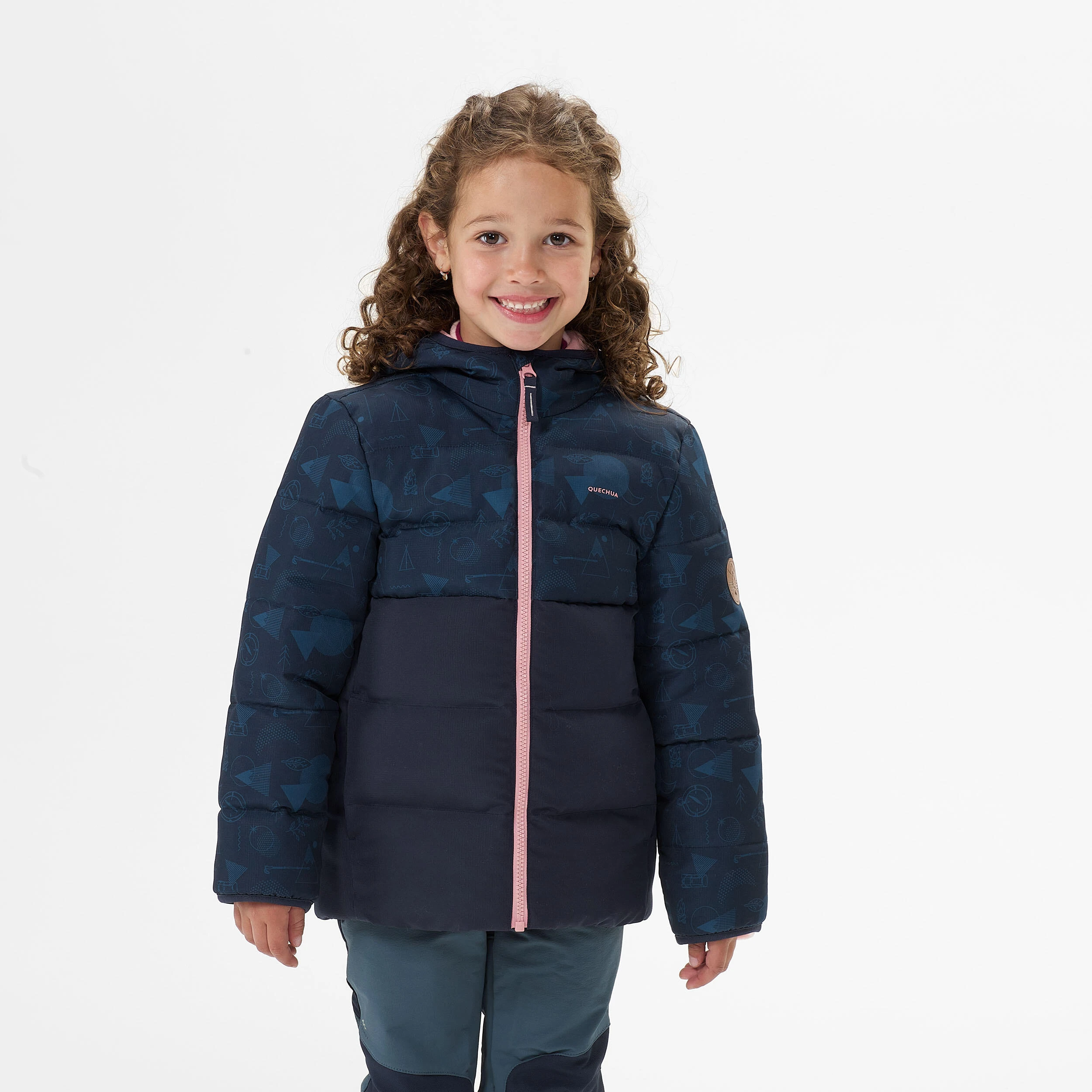 Quechua Kids’ Hiking Padded Jacket - Aged 2-6 5 Quechua Kids’ Hiking Padded Jacket - Aged 2-6 - Image 3
