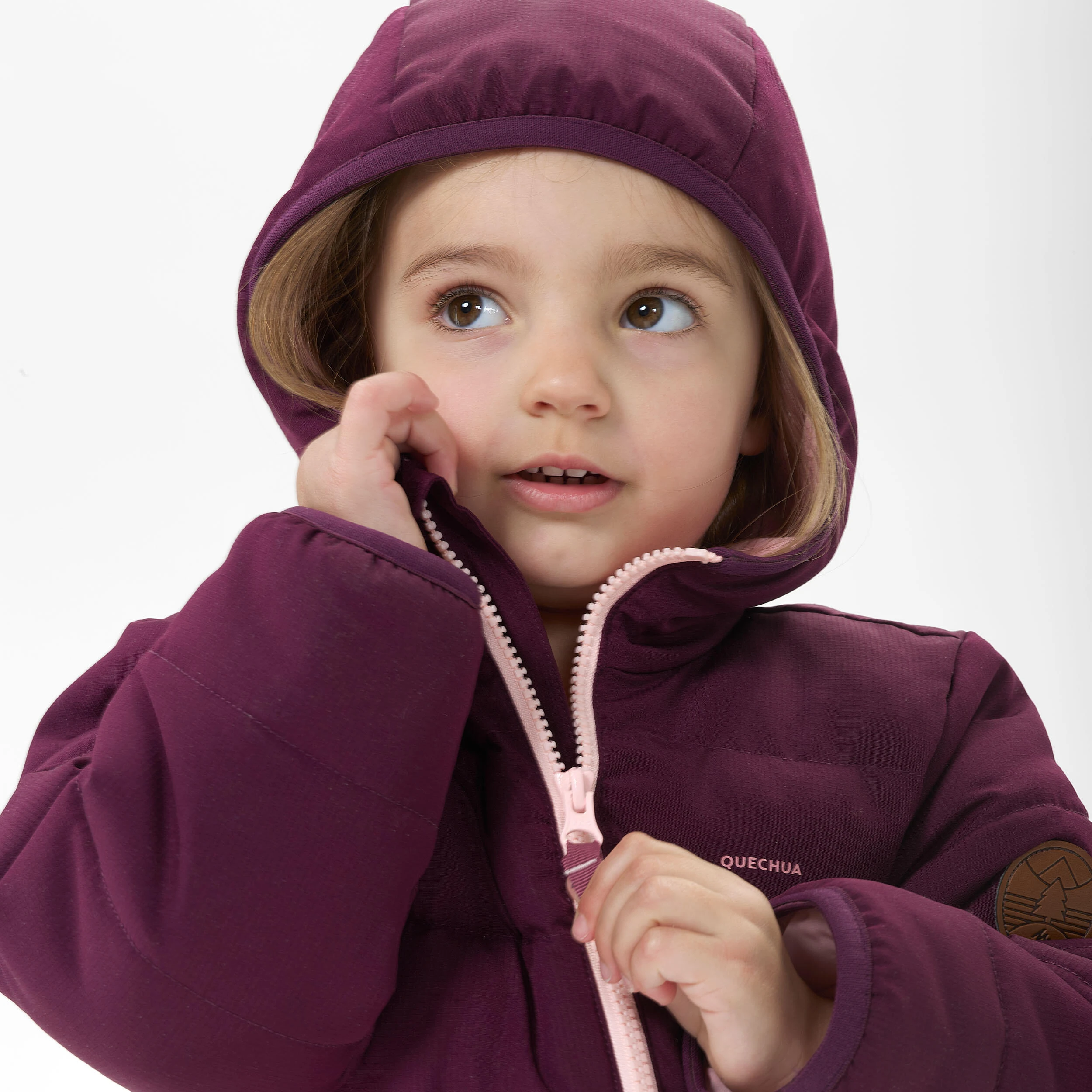 Quechua Kids’ Hiking Padded Jacket - Aged 2-6 16 Quechua Kids’ Hiking Padded Jacket - Aged 2-6 - Image 14