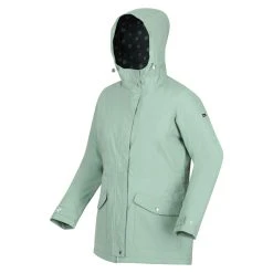 Regatta Womens/Ladies Brigida Waterproof Jacket (Basil) -jacket shop kac083185cc7d25824fa33363044c2afe