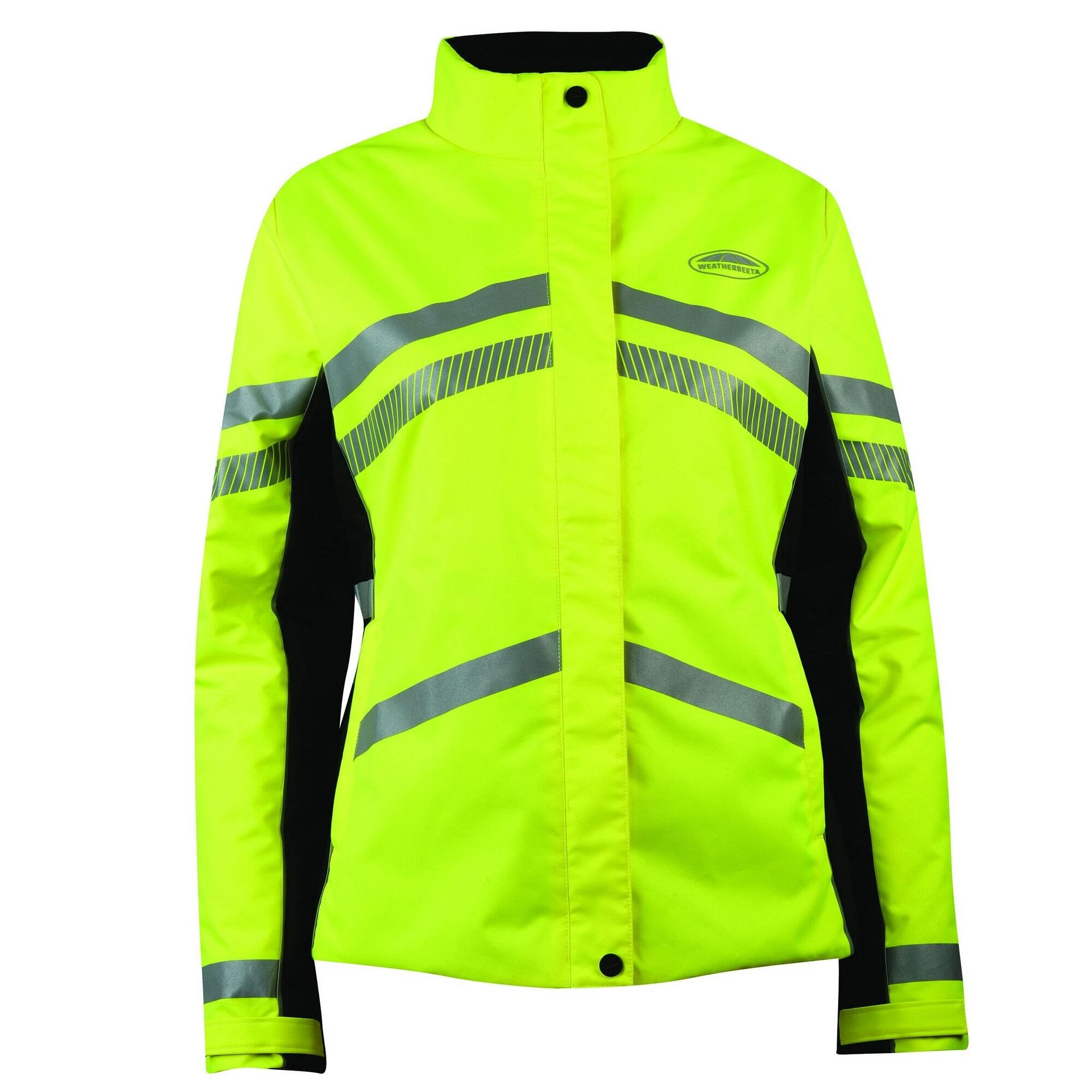 Weatherbeeta Unisex Adult Reflective Heavyweight Waterproof Jacket (Hi Vis Yellow) 3 Weatherbeeta Unisex Adult Reflective Heavyweight Waterproof Jacket (Hi Vis Yellow)