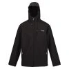 Regatta Mens Waterproof Jacket (Black) -jacket shop kaed1b578539a621d851fd8607703f2f9