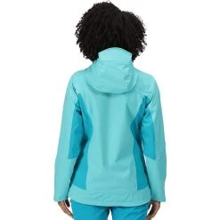 Regatta Womens/Ladies Highton Stretch III Waterproof Jacket (Pagoda Blue/Dragonfly) -jacket shop kaf1d35b117bdf29cbe244a580dfc3133
