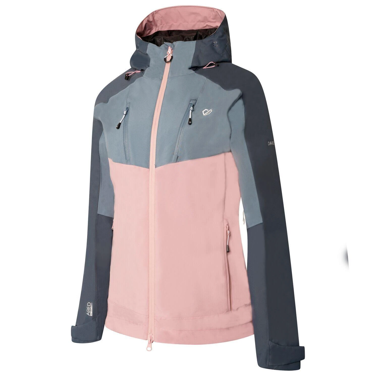 Dare 2b Womens/Ladies Diverse II Waterproof Jacket (Dusty Lavender/Lupine Lavender) 14 Dare 2b Womens/Ladies Diverse II Waterproof Jacket (Dusty Lavender/Lupine Lavender) - Image 12
