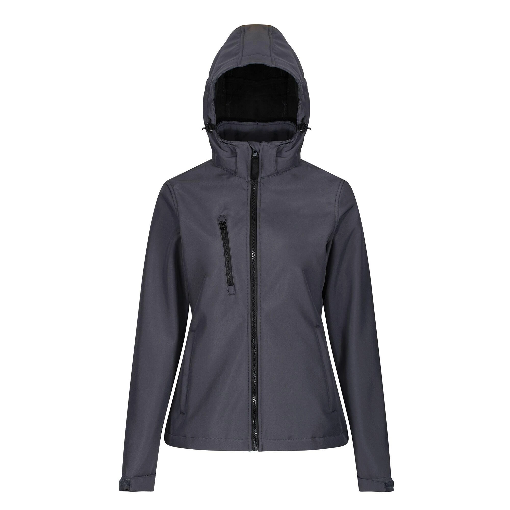 Regatta Womens/Ladies Venturer 3 Layer Membrane Soft Shell Jacket (French Blue/Navy) 18 Regatta Womens/Ladies Venturer 3 Layer Membrane Soft Shell Jacket (French Blue/Navy) - Image 16