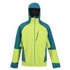 Regatta Mens Highton Pro Waterproof Jacket (Bright Kiwi/Pacific Green) 2 Regatta Mens Highton Pro Waterproof Jacket (Bright Kiwi/Pacific Green) -jacket shop kb268118a96fa8f7f8209871c68cf3500
