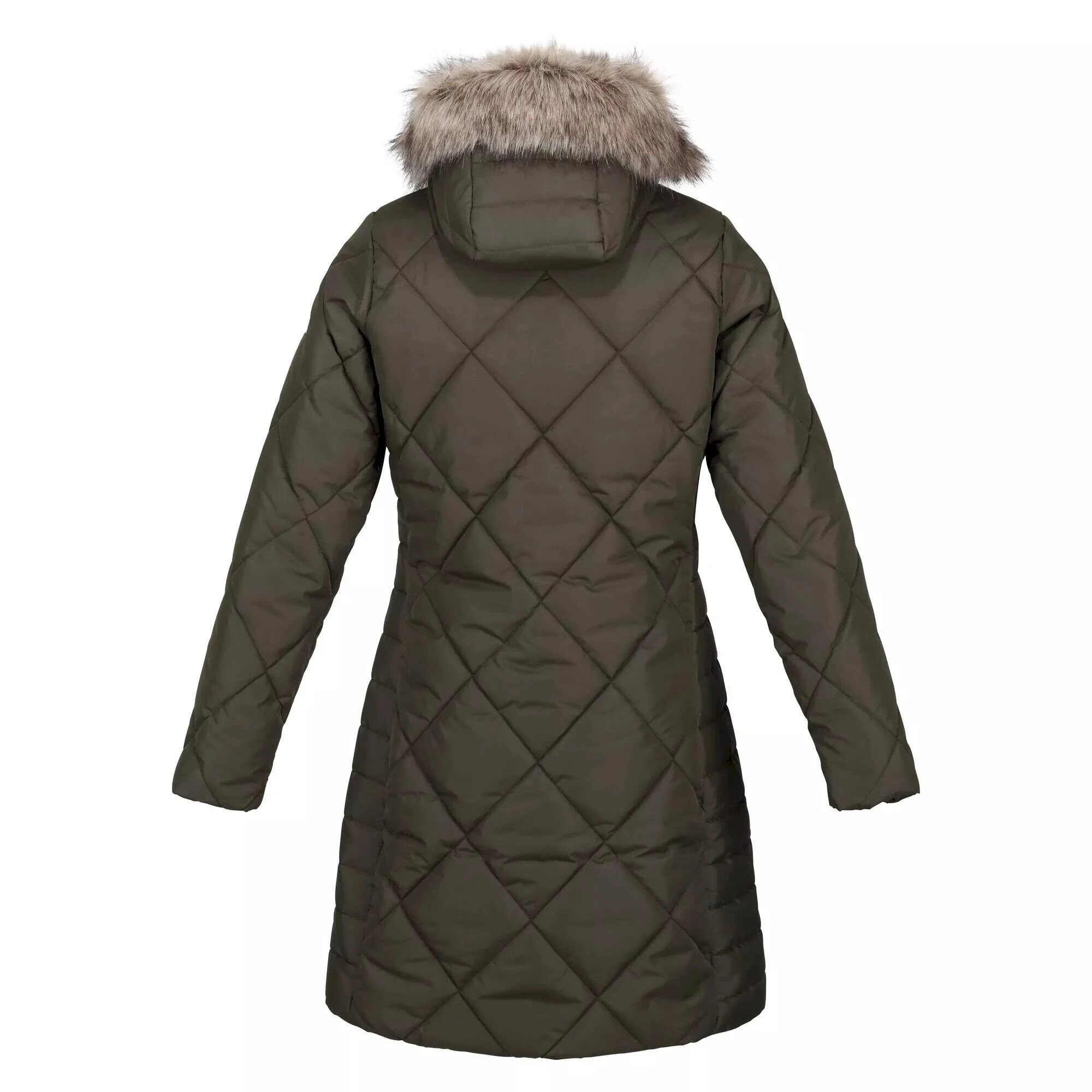 Regatta Womens/Ladies Fritha II Insulated Parka (Cabernet) 15 Regatta Womens/Ladies Fritha II Insulated Parka (Cabernet) - Image 13