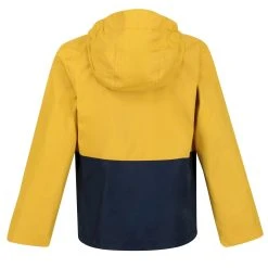 Regatta Childrens/Kids Hywell Waterproof Jacket (Yellow Gold/Navy) 8 Regatta Childrens/Kids Hywell Waterproof Jacket (Yellow Gold/Navy) -jacket shop kb34764a3e0885cc5403aa1a9633cdbf5