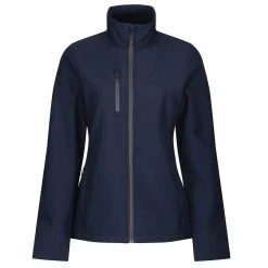 Regatta Womens/Ladies Honestly Made Recycled Soft Shell Jacket (Black) 12 Regatta Womens/Ladies Honestly Made Recycled Soft Shell Jacket (Black) -jacket shop kb970150b83f26f54337364ad77407c46