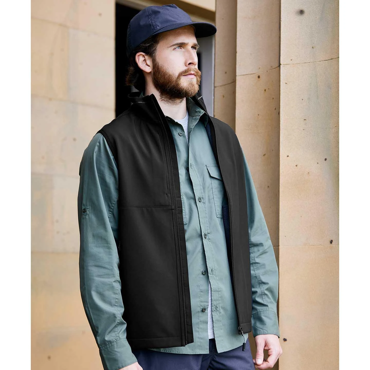 Craghoppers Mens Expert Basecamp Softshell Vest (Black) 4 Craghoppers Mens Expert Basecamp Softshell Vest (Black) - Image 2