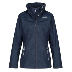 Regatta Womens/Ladies Premilla IV 3 In 1 Waterproof Jacket (Navy)