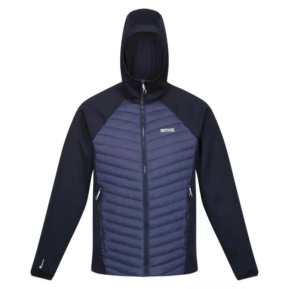 Regatta Mens Andreson VII Hybrid Lightweight Padded Jacket (Black) 6 Regatta Mens Andreson VII Hybrid Lightweight Padded Jacket (Black) - Image 4