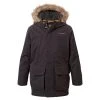 Craghoppers Childrens/Kids Peyton Waterproof Jacket (Black Pepper) -jacket shop kbe71b0d6001ef7f6344ef179fecc4557