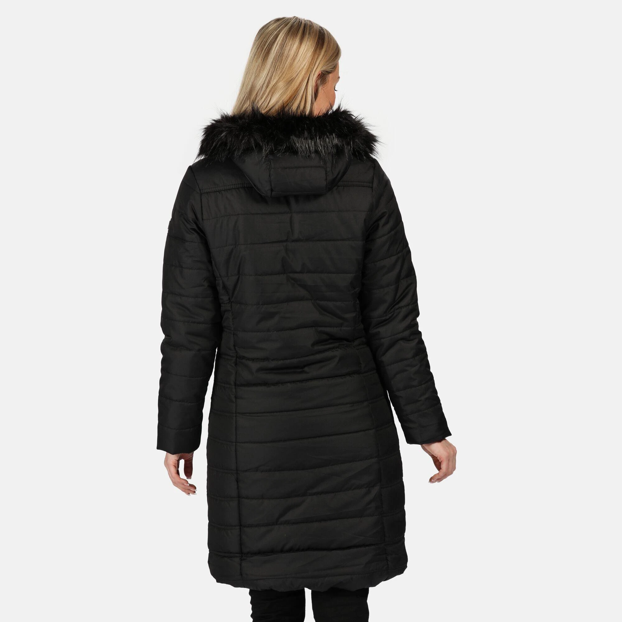 Regatta Womens/Ladies Fritha Parka (Dark Khaki) 9 Regatta Womens/Ladies Fritha Parka (Dark Khaki) - Image 7