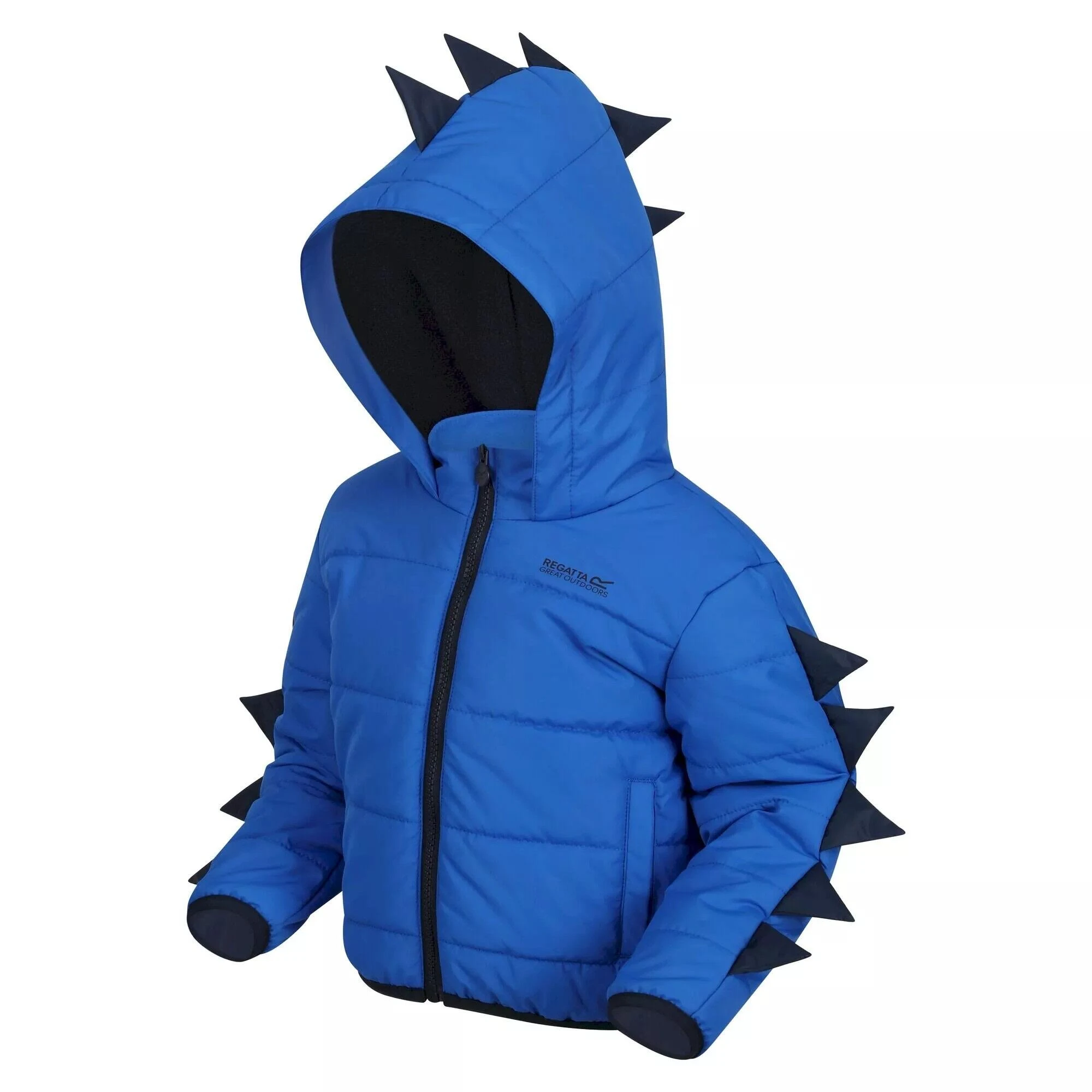 Regatta Childrens/Kids Dinosaur Padded Jacket (Grape Leaf) 10 Regatta Childrens/Kids Dinosaur Padded Jacket (Grape Leaf) - Image 8