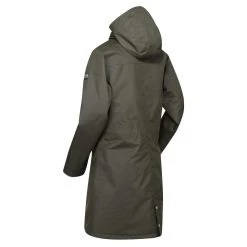 Regatta Womens/Ladies Rimona Hooded Waterproof Jacket (Black) -jacket shop kc004020ebc501fc49c89964c73e6e0c3