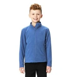 Regatta Childrens/Kids Brigade II Micro Fleece Jacket (Black) -jacket shop kc0370eb6270456441d5fb496de2ad7e4