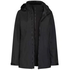 Regatta Womens/Ladies Classic Waterproof Padded Jacket (Black)