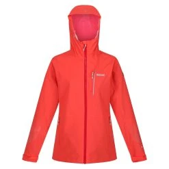 Regatta Womens/Ladies Highton Pro Waterproof Jacket (Rethink Pink/Wild Plum) -jacket shop kc0bdea39f824f487c2df75299836ecf1
