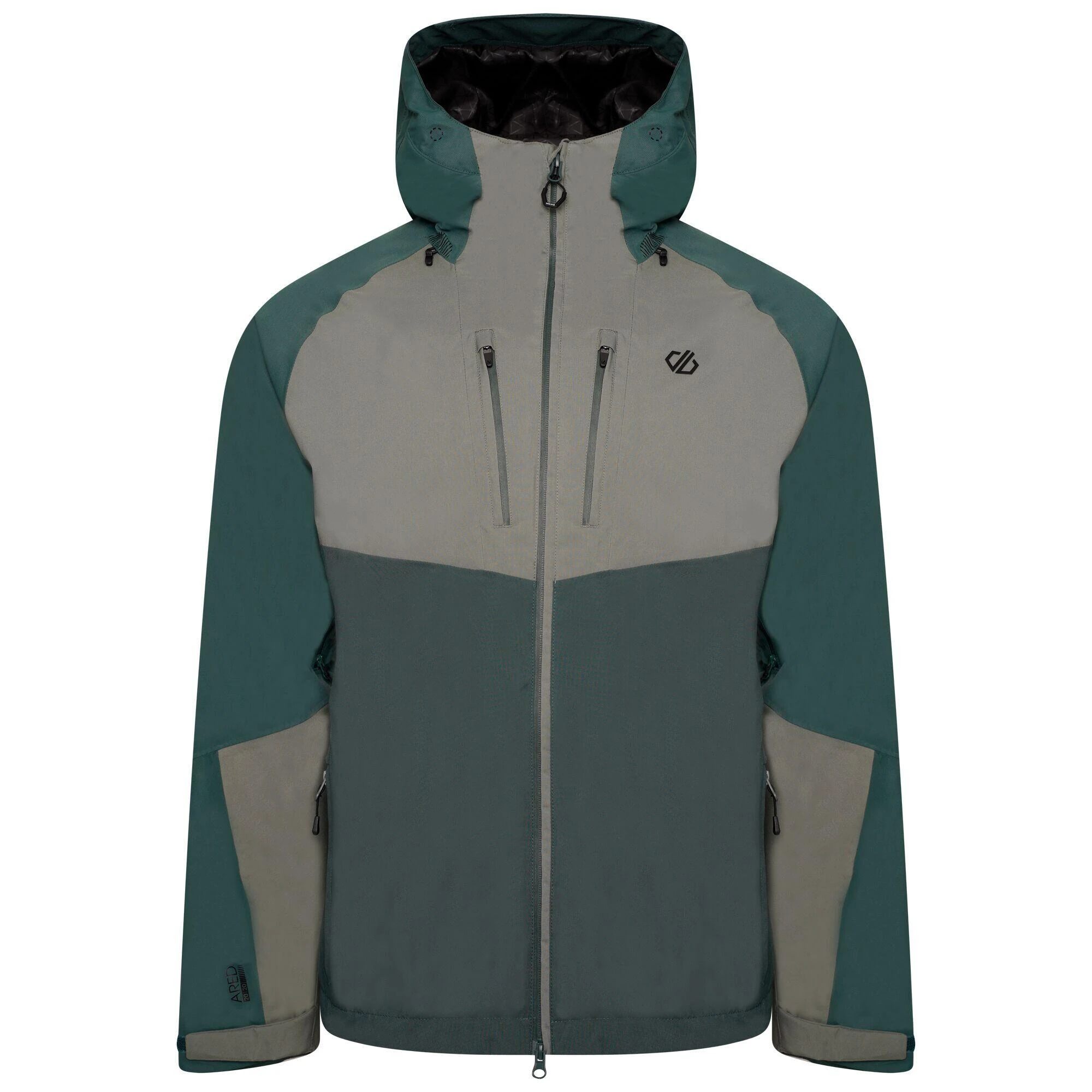 Dare 2b Mens Soaring II Recycled Waterproof Jacket (Fern Green/Agave Green) 3 Dare 2b Mens Soaring II Recycled Waterproof Jacket (Fern Green/Agave Green)