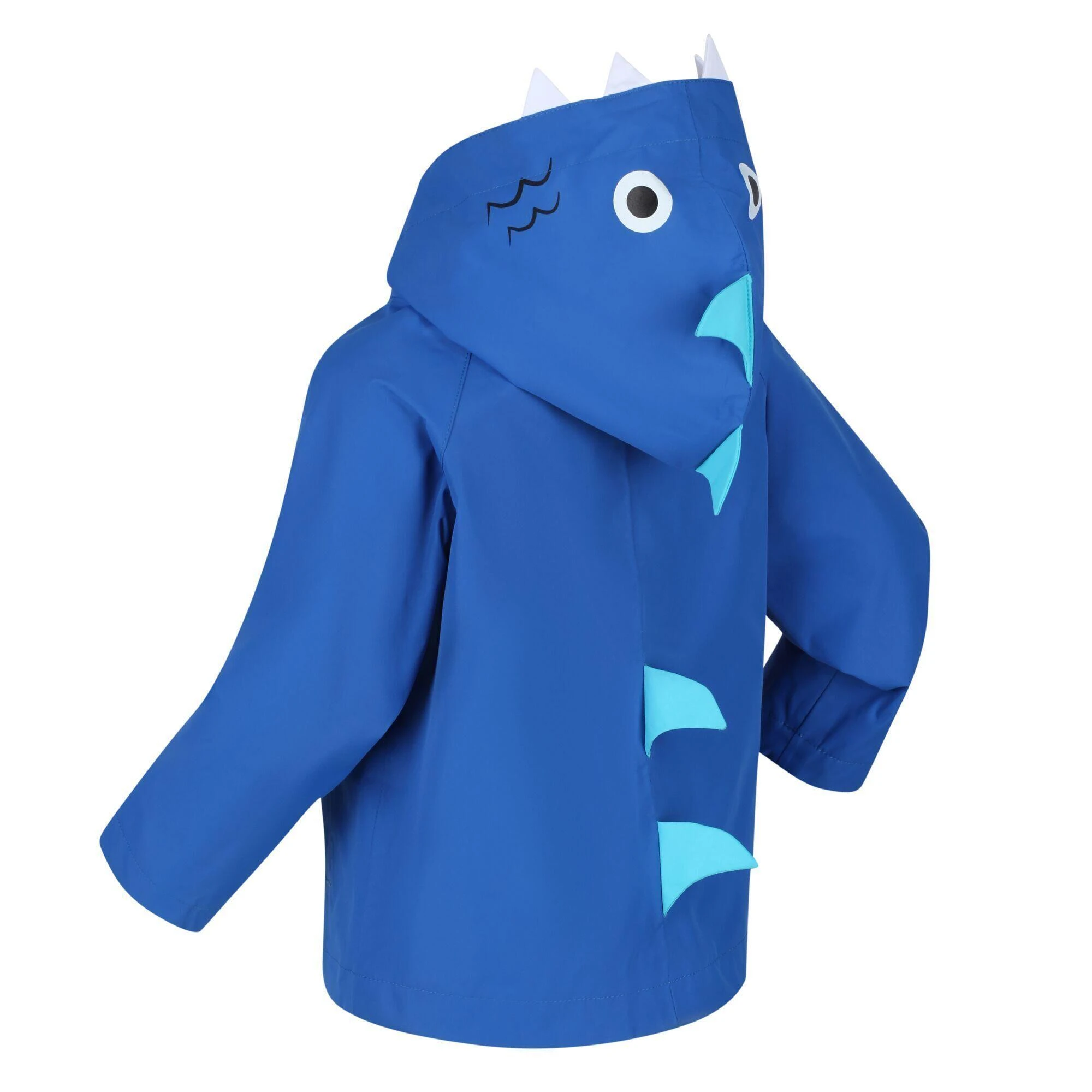 Regatta Childrens/Kids Shark Waterproof Jacket (Blue) 5 Regatta Childrens/Kids Shark Waterproof Jacket (Blue) - Image 3