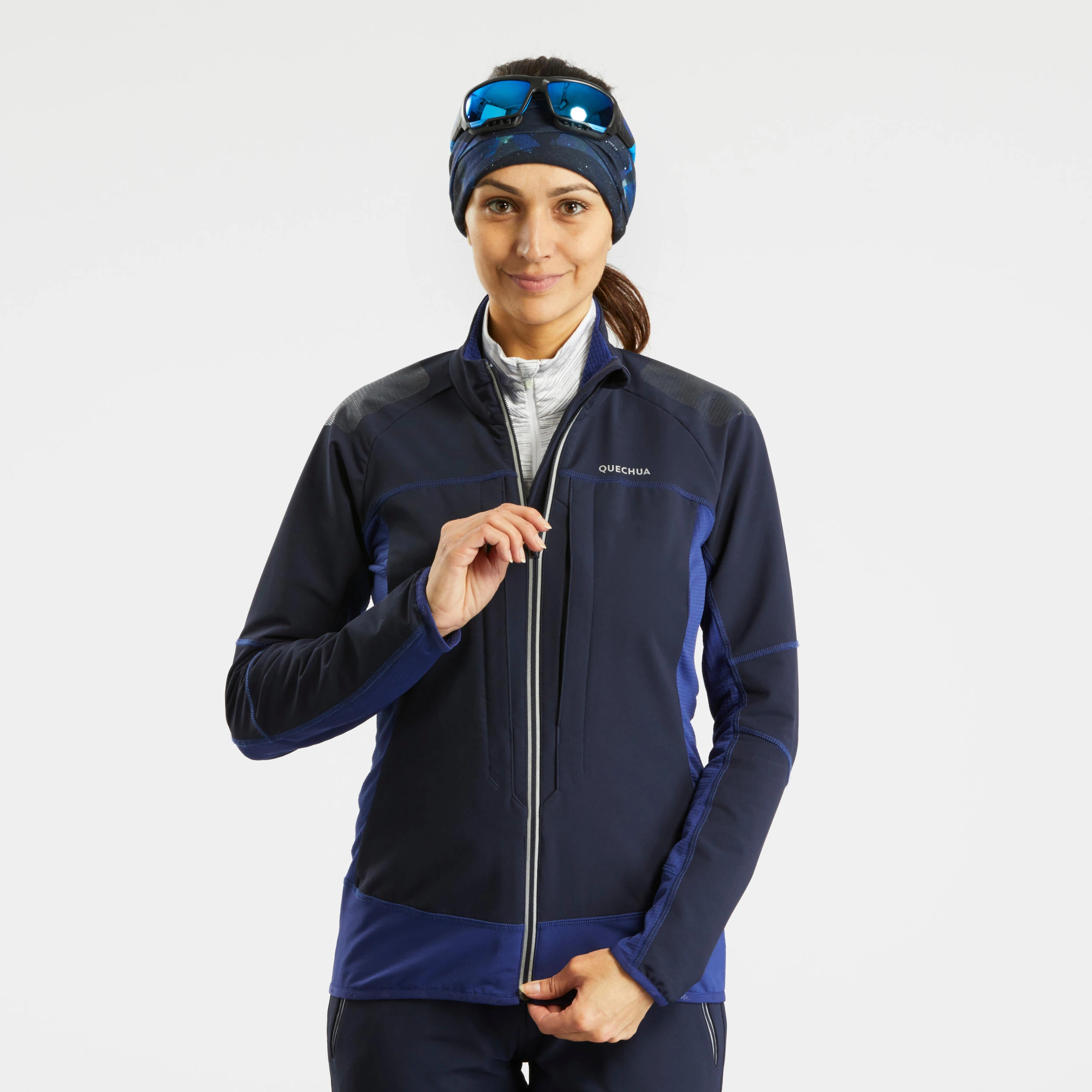 Quechua Women's Warm Softshell Hiking Jacket 6 Quechua Women's Warm Softshell Hiking Jacket - Image 4