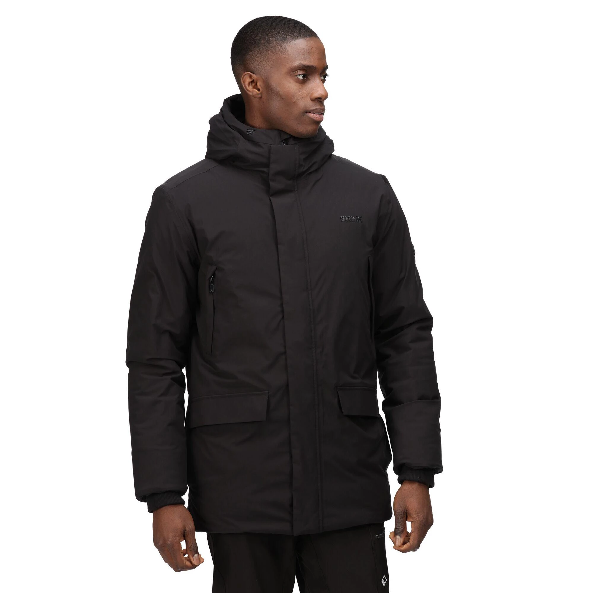 Regatta Mens Yewbank Waterproof Insulated Jacket (Black) 3 Regatta Mens Yewbank Waterproof Insulated Jacket (Black)