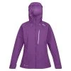 Regatta Womens/Ladies Britedale Waterproof Jacket (Plum Jam)