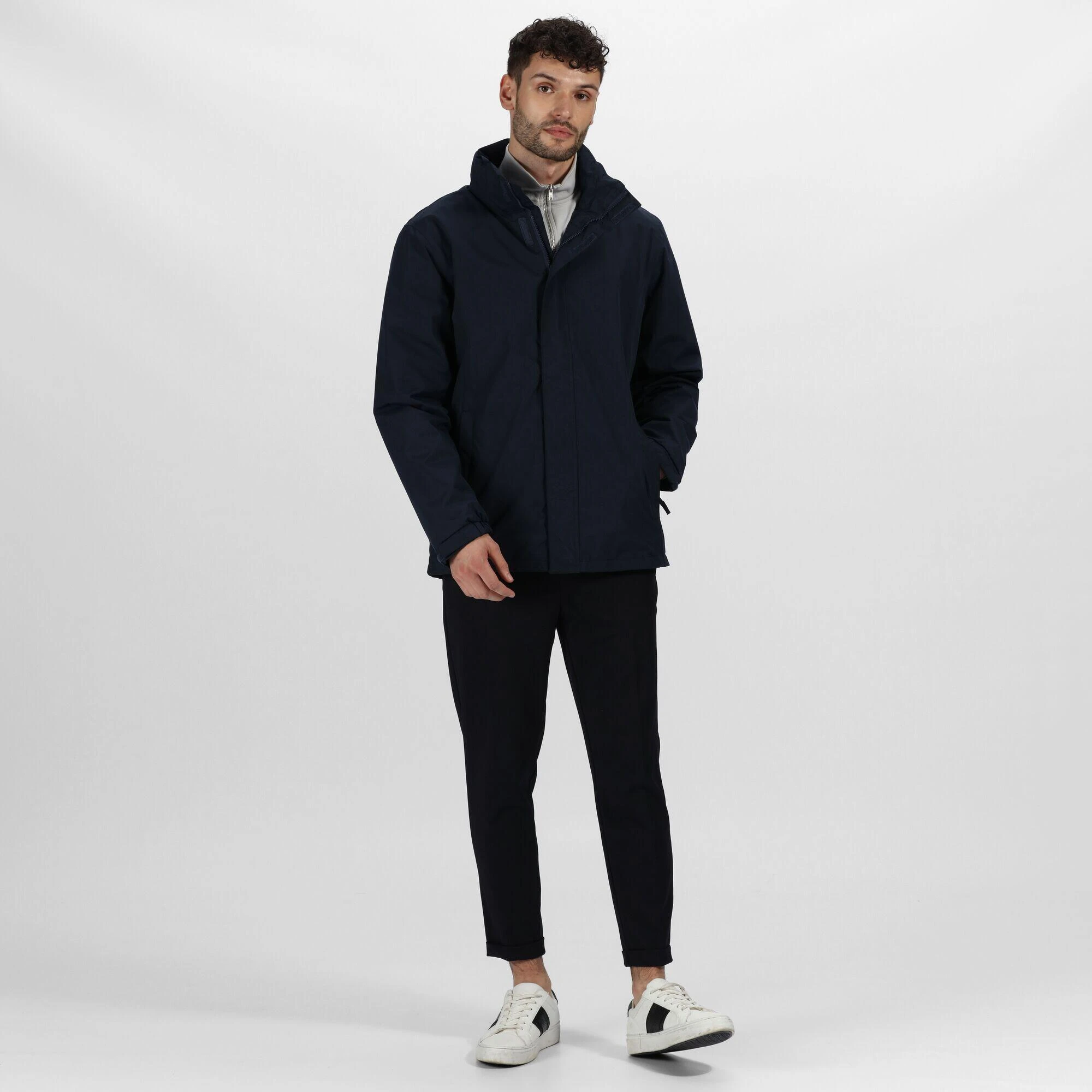 Regatta Mens Standout Ardmore Jacket (Waterproof & Windproof) (Navy) 4 Regatta Mens Standout Ardmore Jacket (Waterproof & Windproof) (Navy) - Image 2