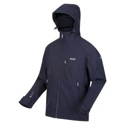 Regatta Mens Hewitts VII Soft Shell Jacket (Navy) -jacket shop kc8033461d90ebfc380084a2d80978cef