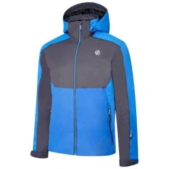 Dare 2b Mens Observe II Waterproof Ski Jacket (Athletic Blue/Ebony Grey)