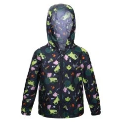 Regatta Childrens/Kids Peppa Pig Packaway Raincoat (Navy)